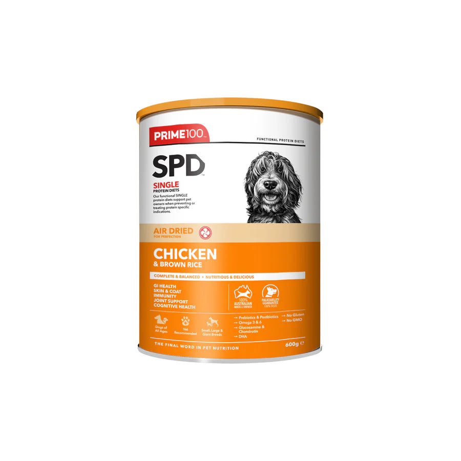 Prime100 SPD Chicken and Brown Rice Air Dried