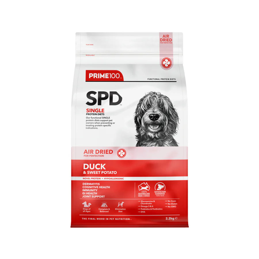 Prime100 SPD Duck & Sweet Potato Air Dried