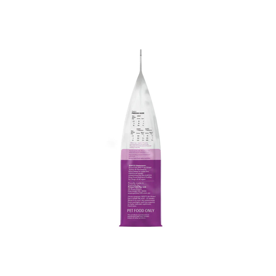 Prime100 SPD Turkey & Flaxseed Air Dried