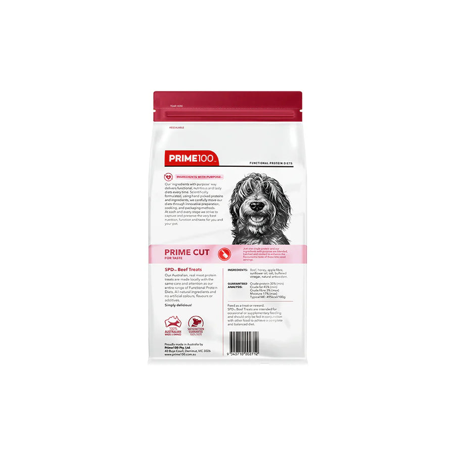 Prime100 SPD Beef Prime Cut Treats 100g