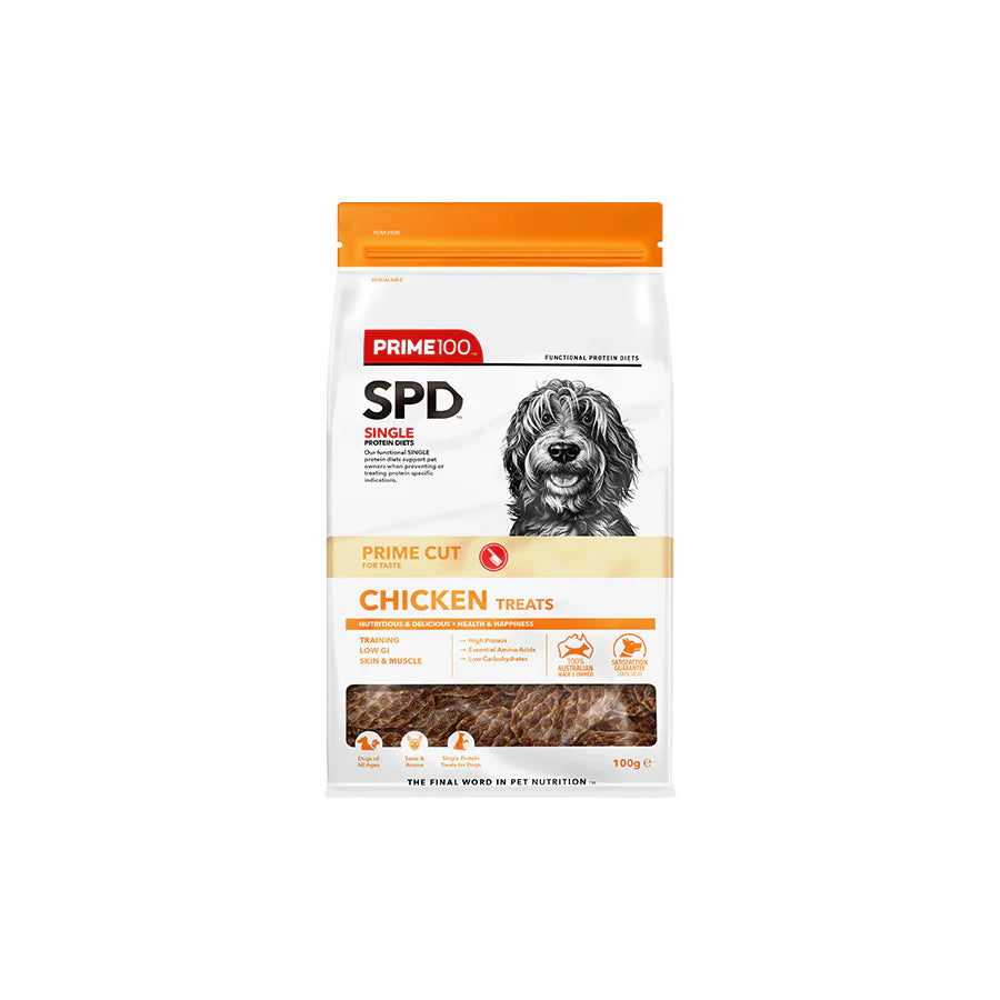 SPD™ Chicken Prime Cut Treats 100g