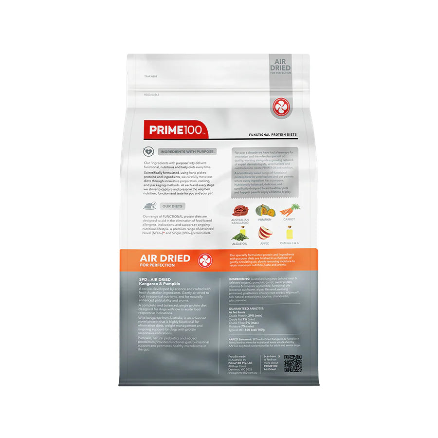 Prime100 SPD Kangaroo & Pumpkin Air Dried