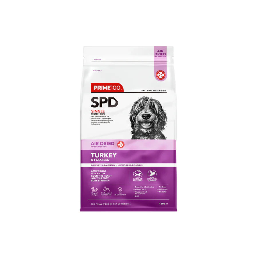 Prime100 SPD Turkey & Flaxseed Air Dried
