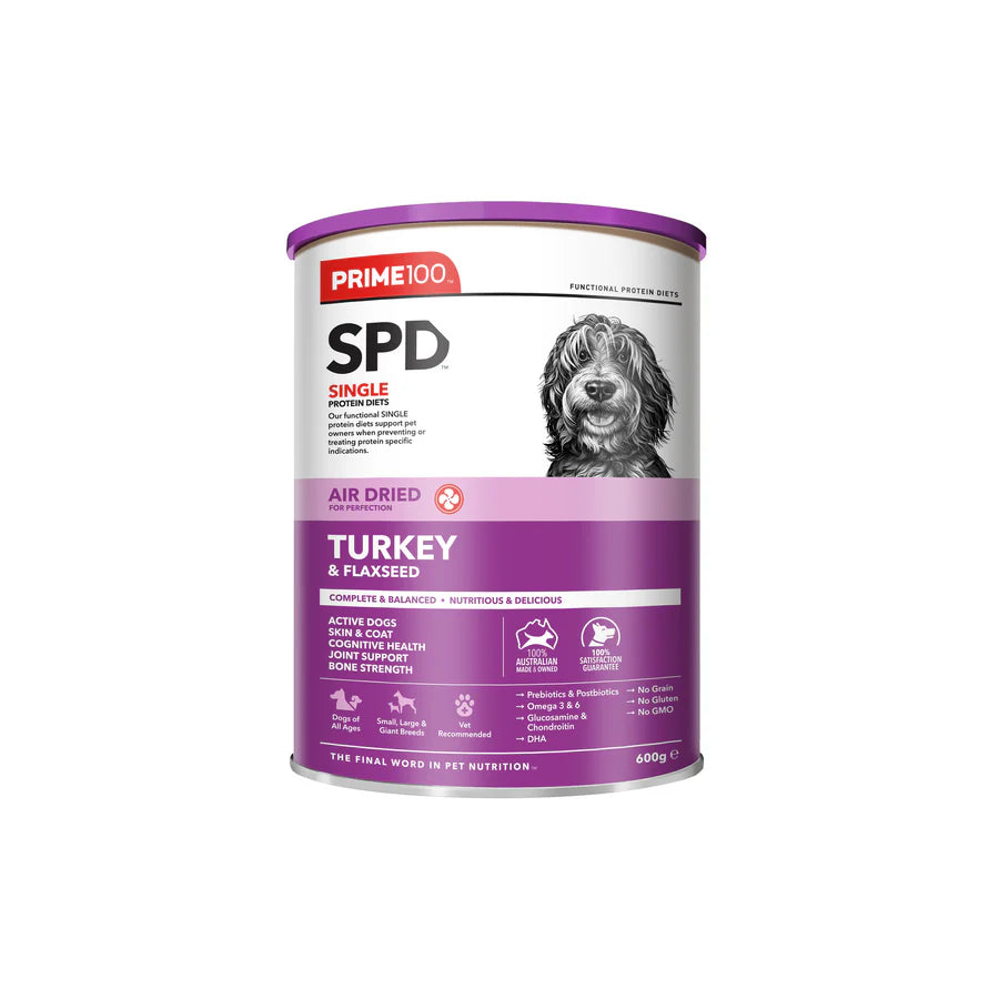Prime100 SPD Turkey & Flaxseed Air Dried