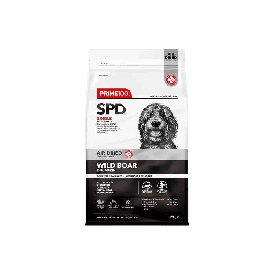 Prime100 SPD Wild Boar & Pumpkin Air Dried