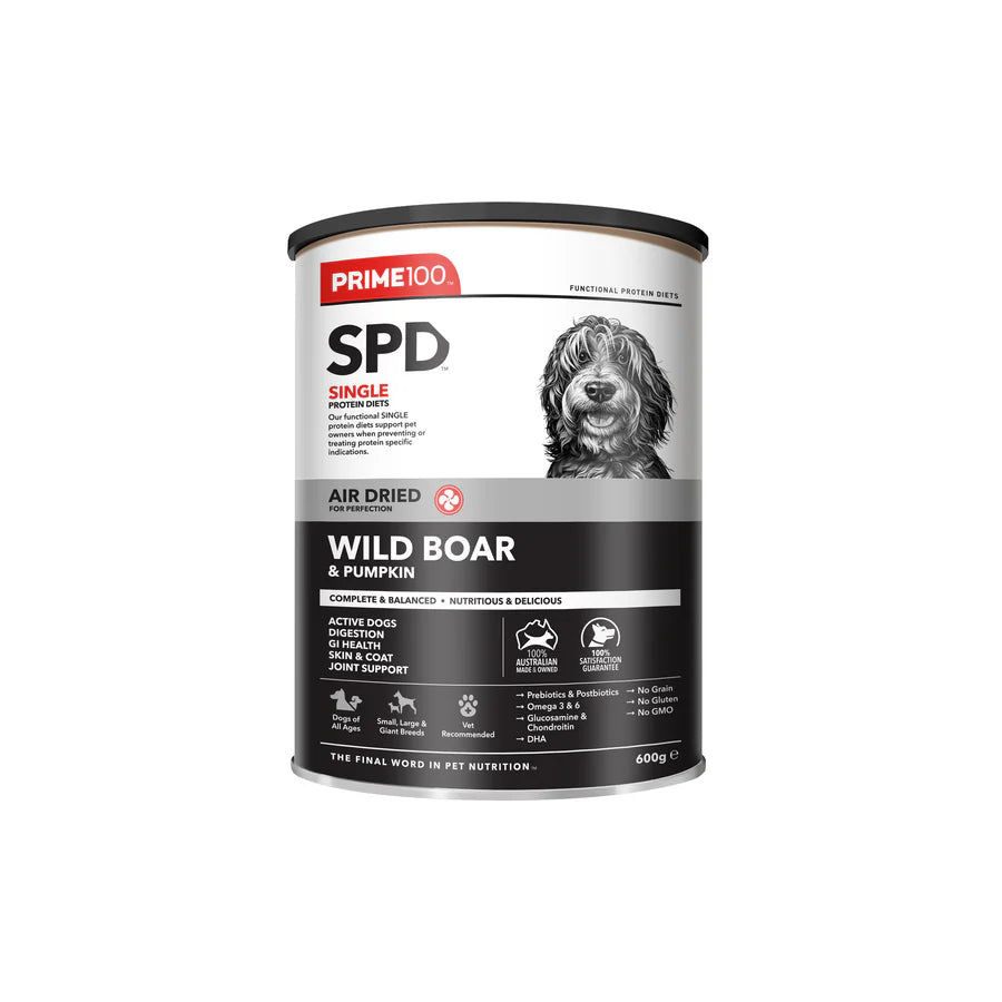 Prime100 SPD Wild Boar & Pumpkin Air Dried