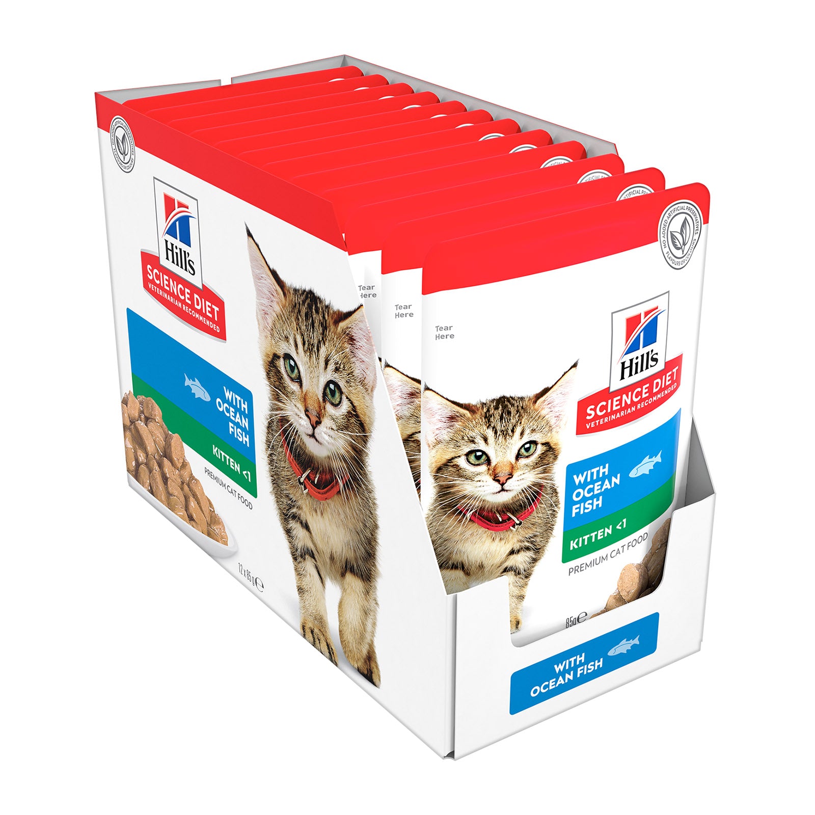 Science Diet Cat Wet Kitten Ocean Fish Pouch