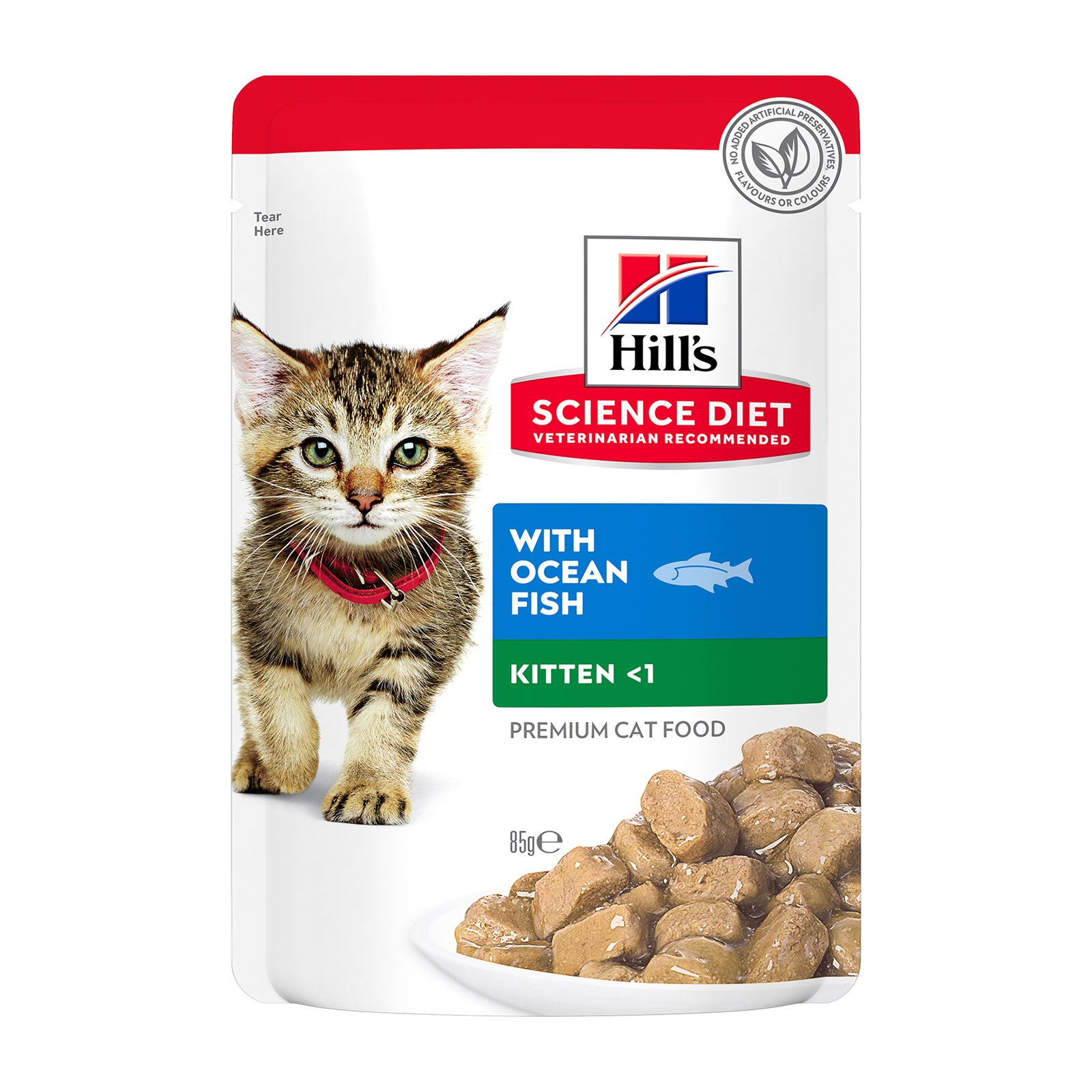 Science Diet Cat Wet Kitten Ocean Fish Pouch