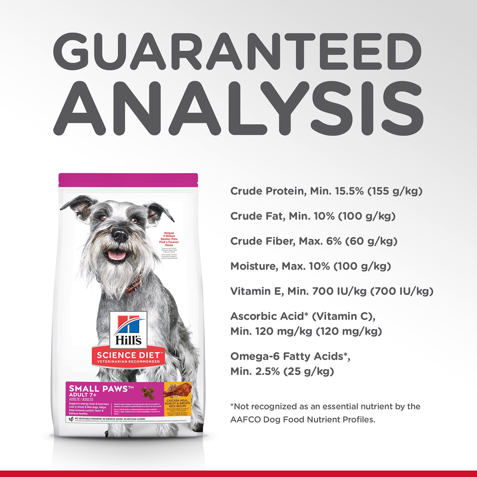 Science Diet Dog Dry Adult Small Paws Senior 7+ 7.03KG