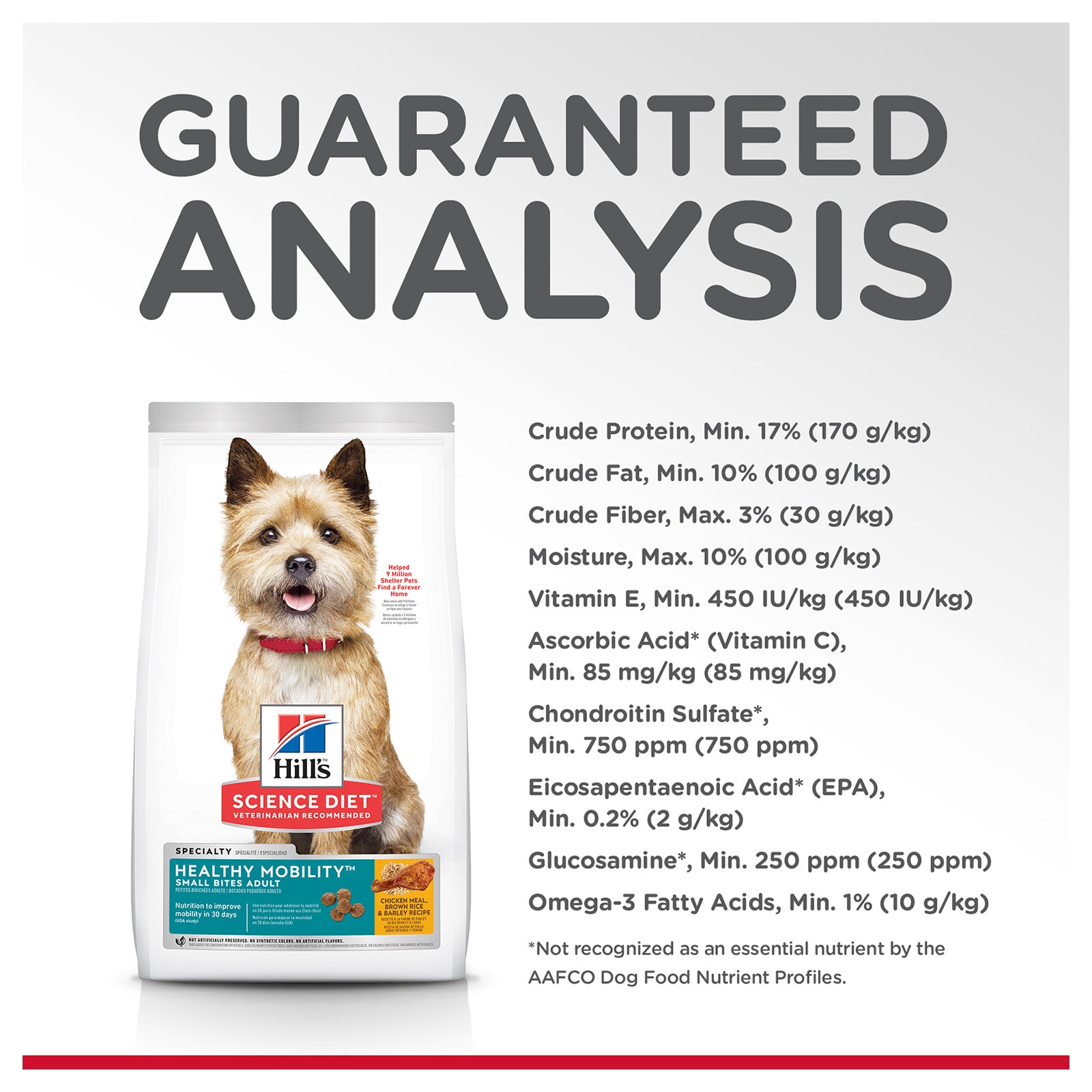 Science Diet Dog Dry Mobility Small Breed 1.8kg
