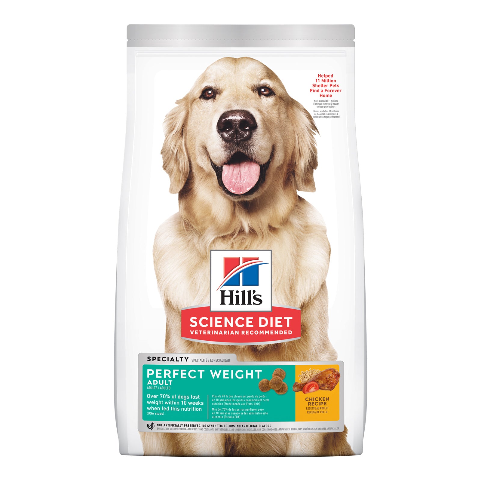 Science Diet Dog Dry Perfect Weight 5.44KG