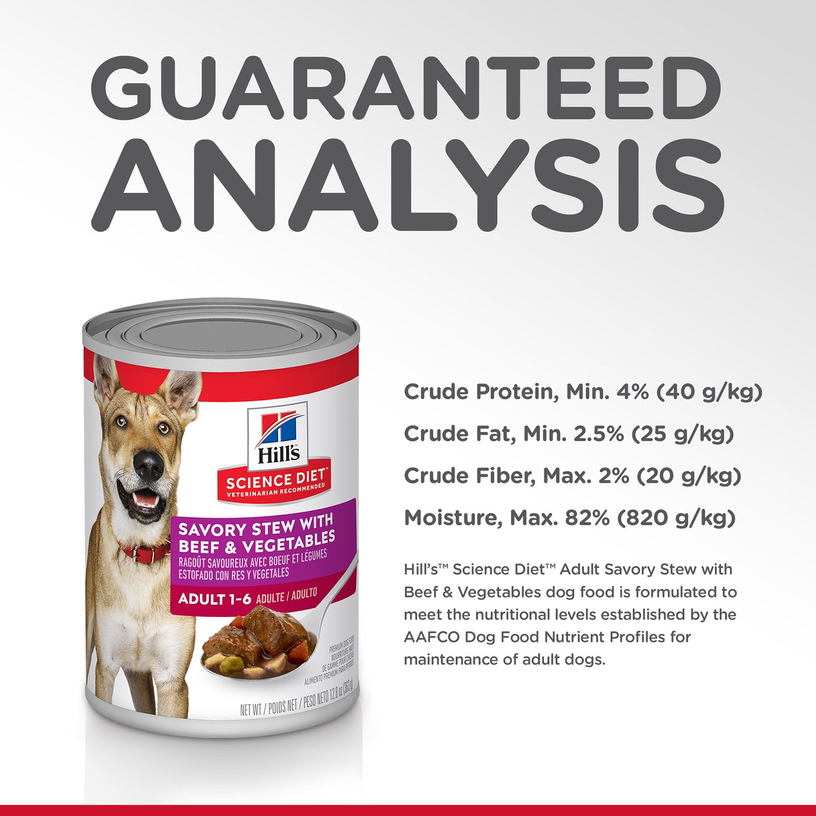 Science Diet Dog Wet Beef Stew