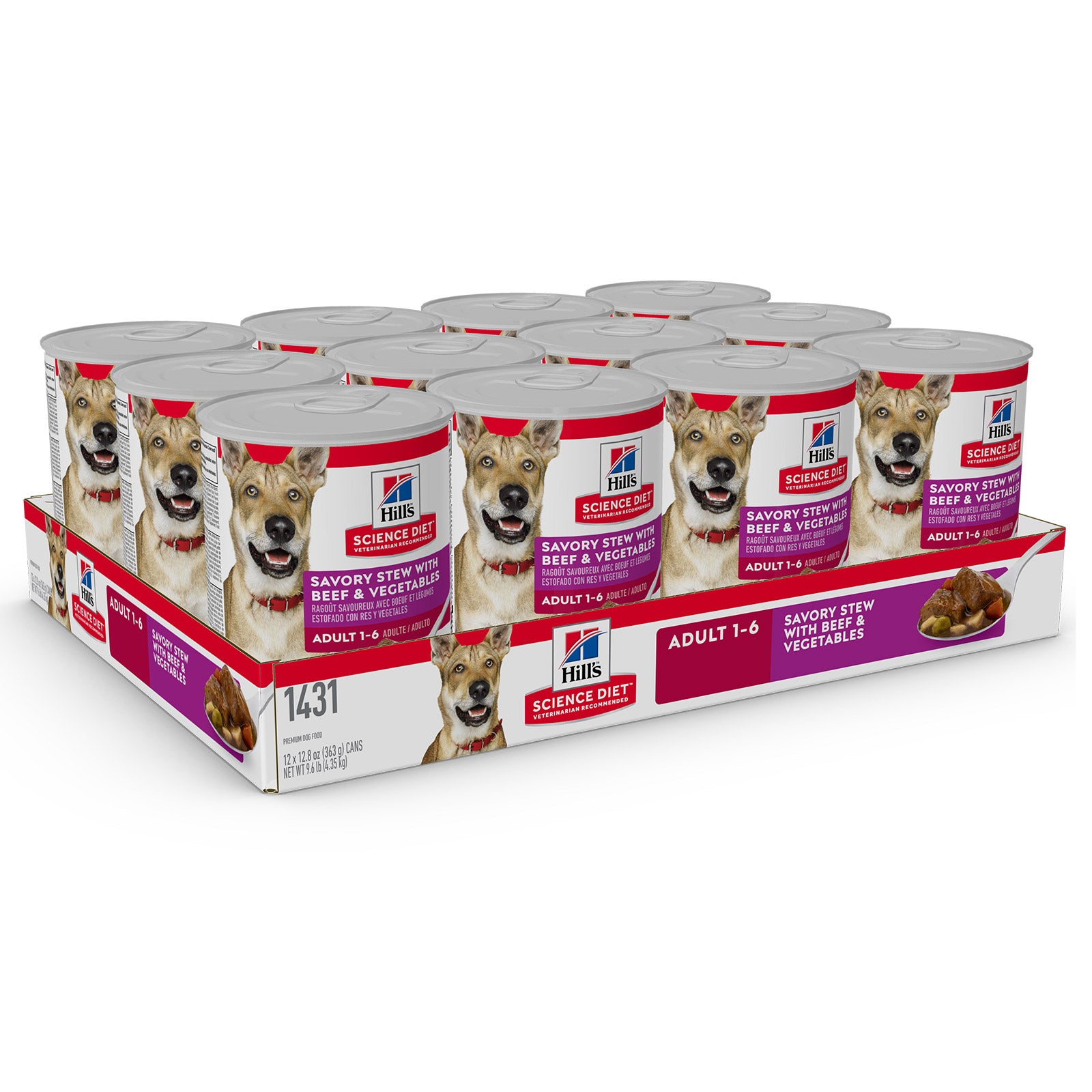 Science Diet Dog Wet Beef Stew