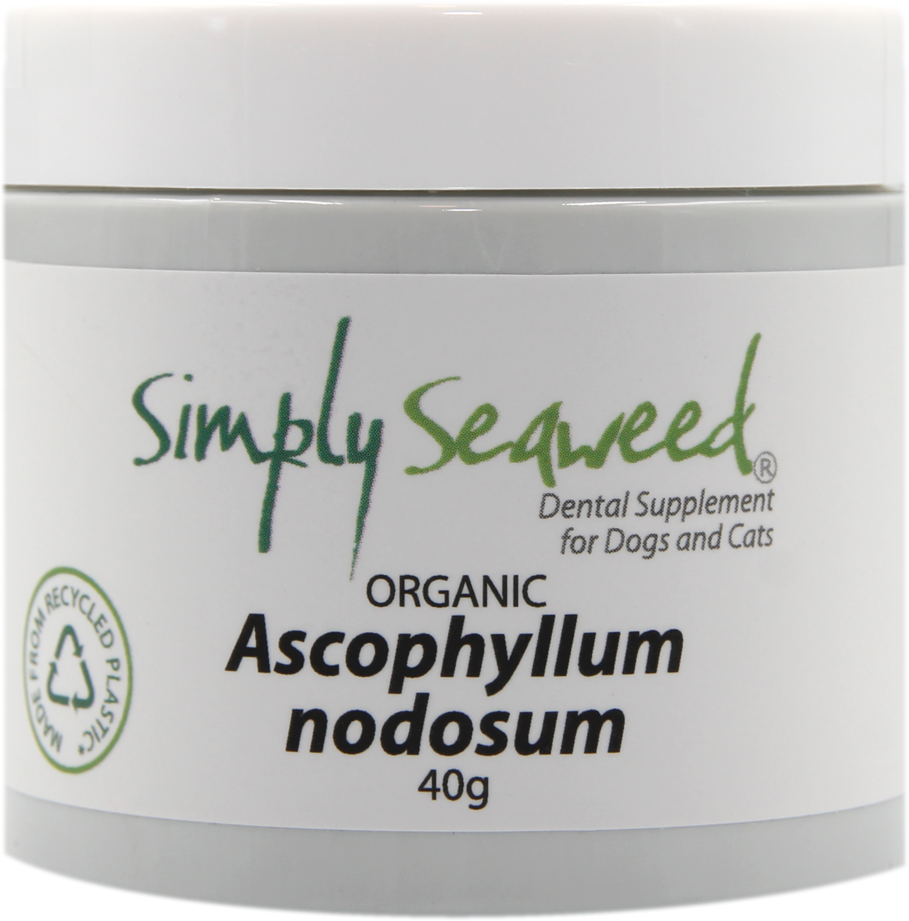 Simply Seaweed Dental Supplement Dogs & Cats 40G