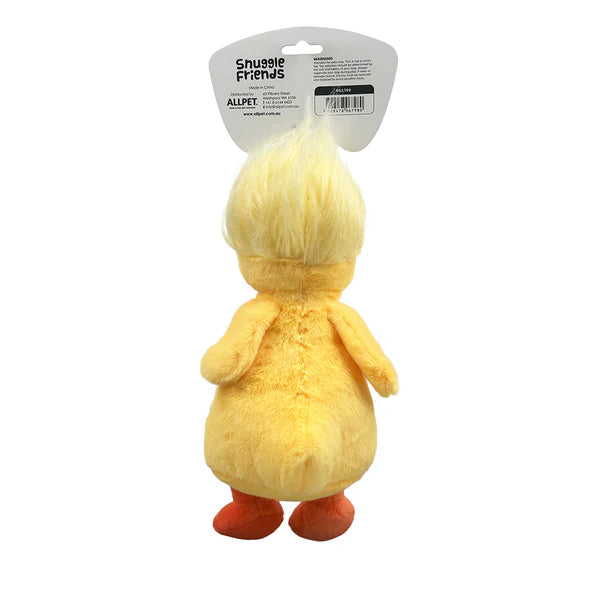 Snuggle Friends Plush Trump Yellow Duck