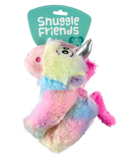 Snuggle Friends Rainbow Unicorn W/Rope