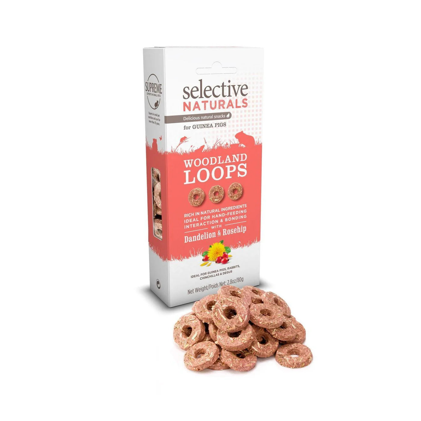 Supreme Selective Woodland Loops Guinea Pigs 80g