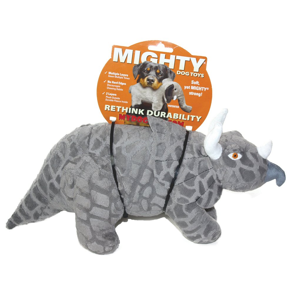 Tuffy Mighty Toy Dinosaur Triceratops 40.5Cm