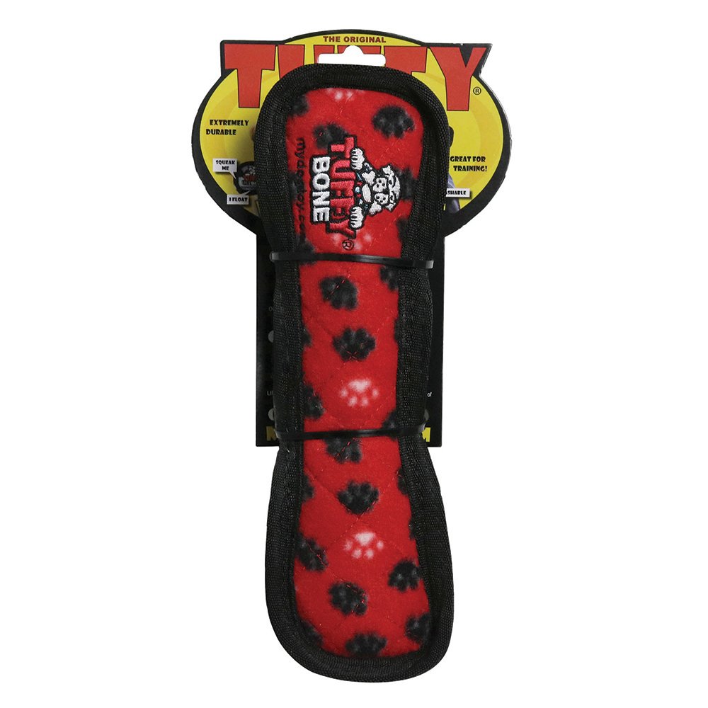 Tuffy Ultimates Bone Red Paws 30Cm