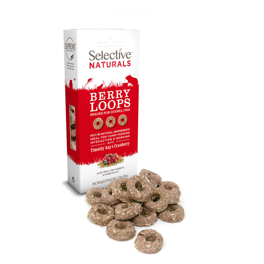Supreme Selective Berry Loops Guinea Pig 80g