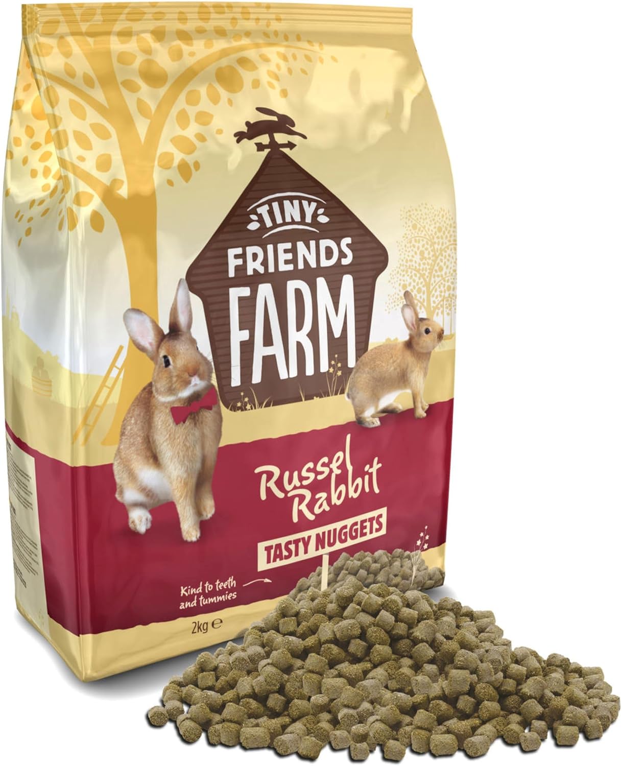 Tiny Friends Farm Food Russel Rabbit Tasty Nuggets 2kg