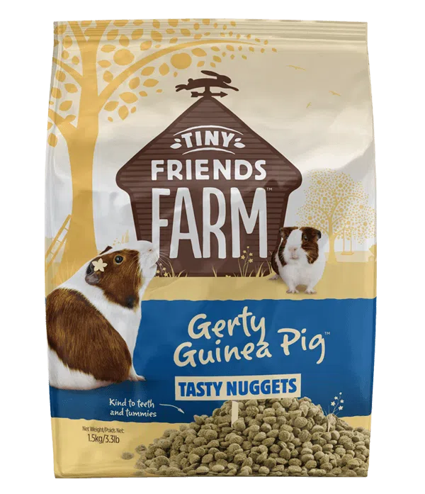 Tiny Friends Farm Gerty Guinea Pig Tasty Nuggets 1.5Kg