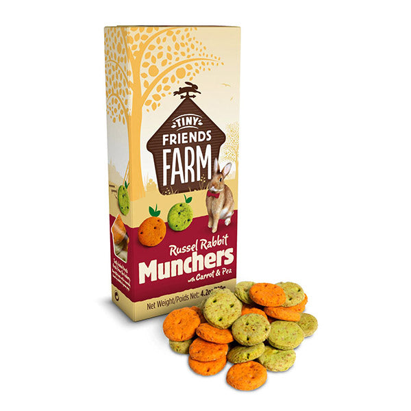 Tiny Friends Farm Russel Rabbit Munchers 120g