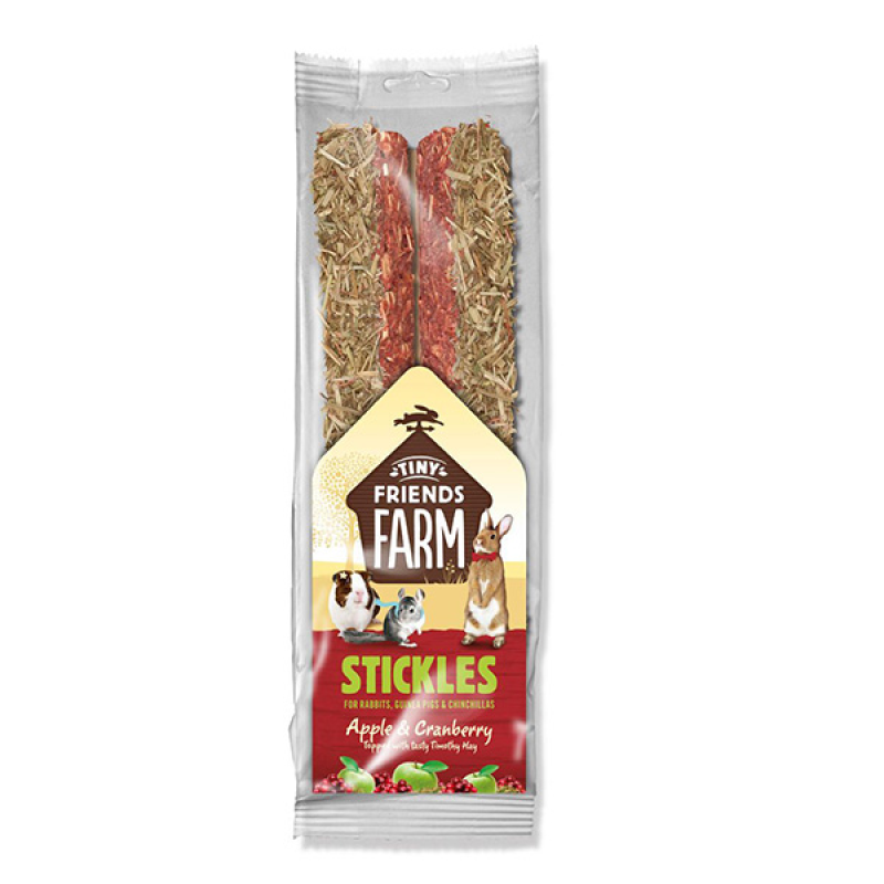 Tiny Friends Farm Stickles Apple And Cranberry 100g