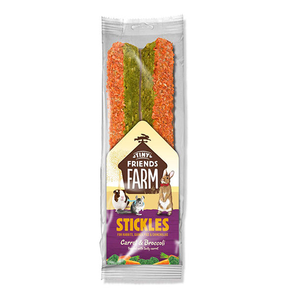 Tiny Friends Farm Stickles Carrot and Broccoli