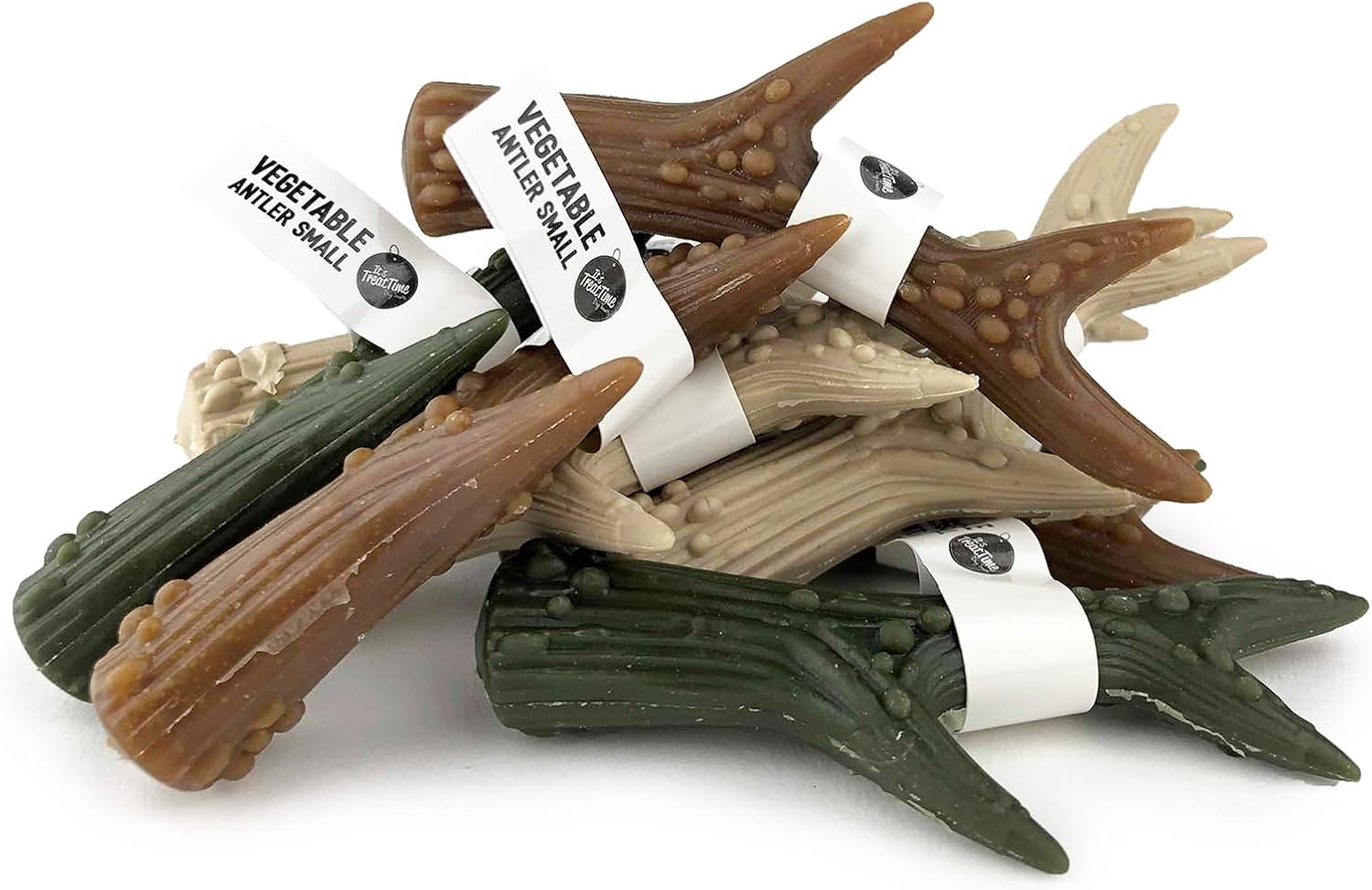 It's Treat Time Dog Vegetable Antler Large Single