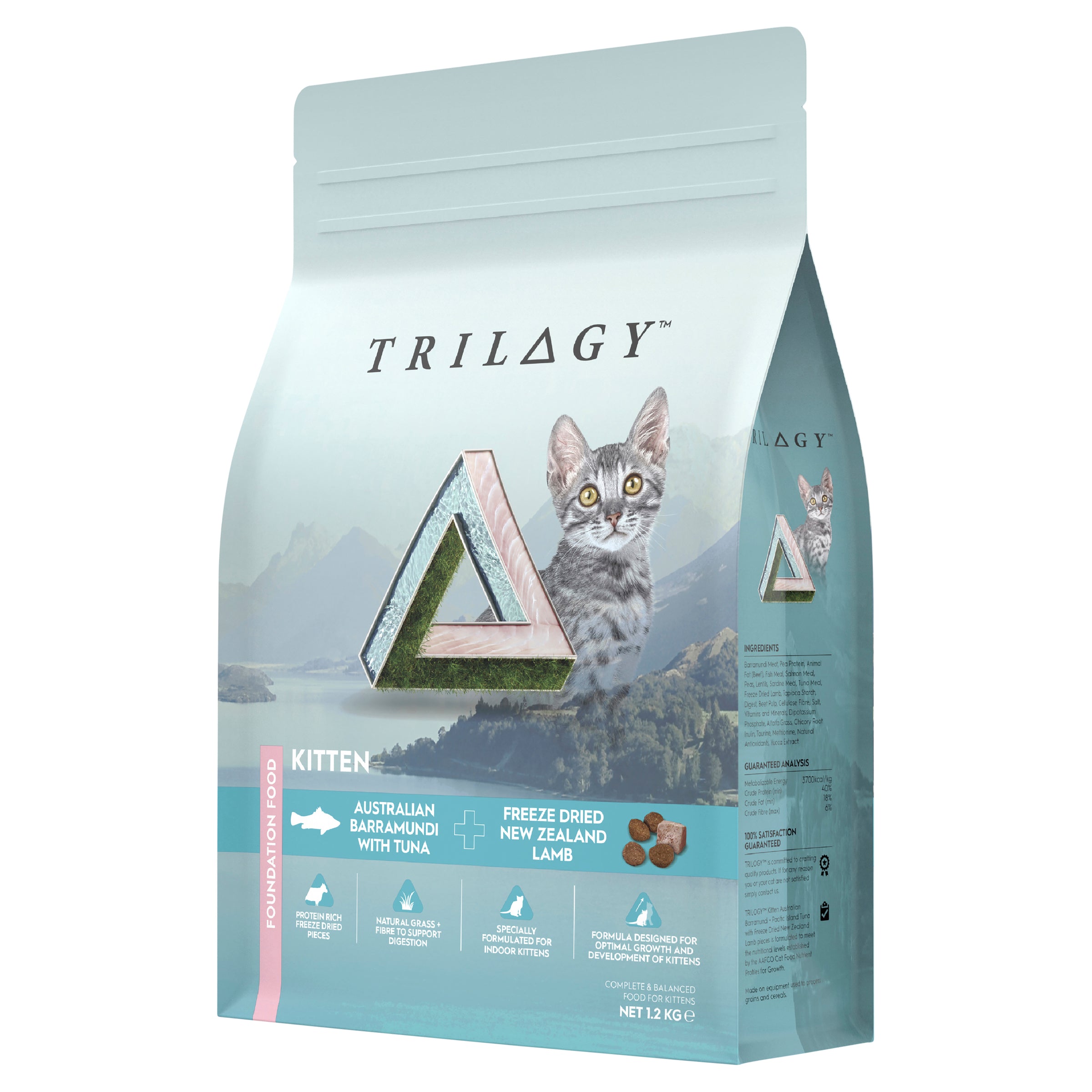 Trilogy Kitten Barramundi & Tuna 1.2kg