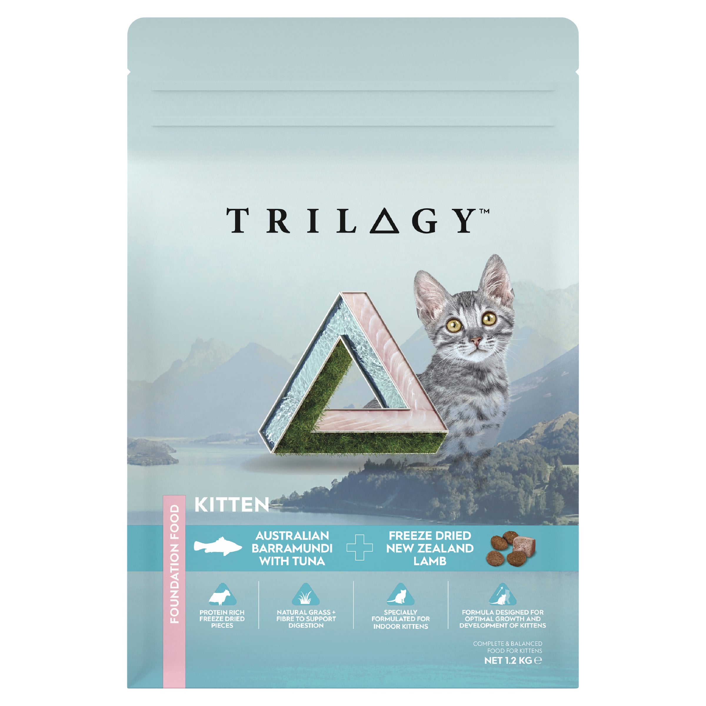 Trilogy Kitten Barramundi & Tuna 1.2kg