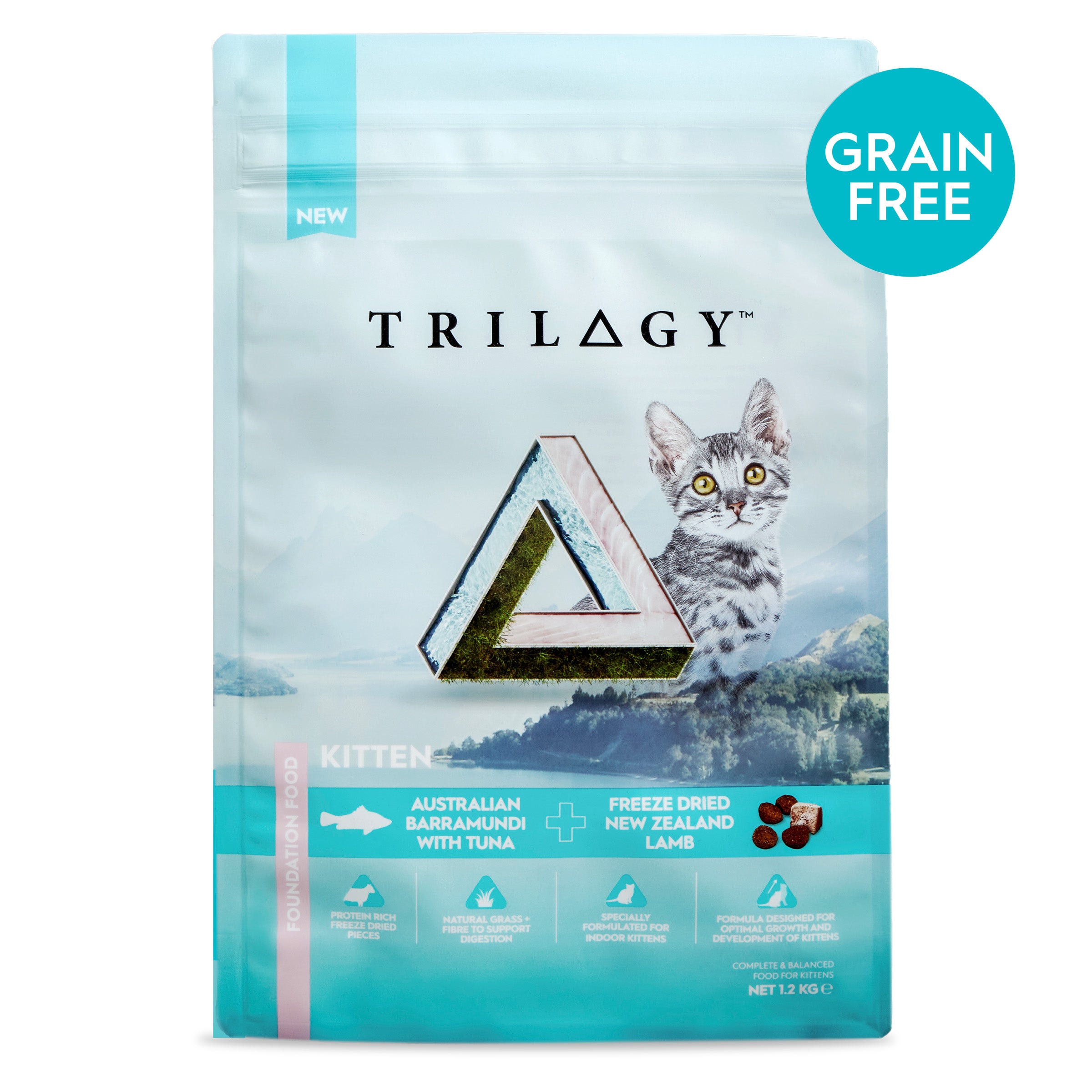 Trilogy Kitten Barramundi & Tuna 1.2kg