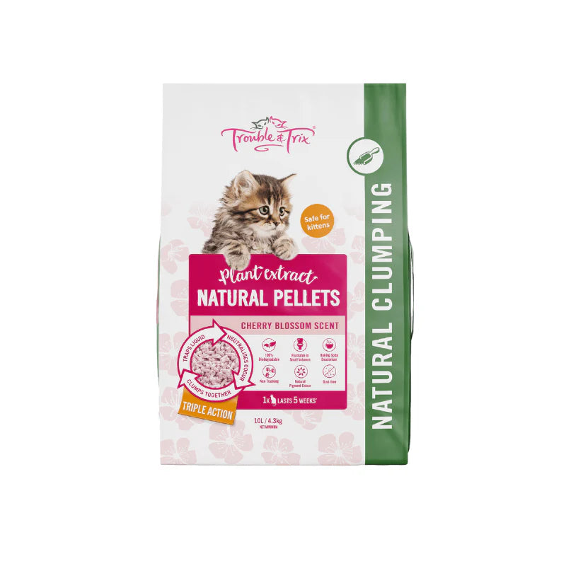Trouble and Trix Natural Cherry Blossom 10L