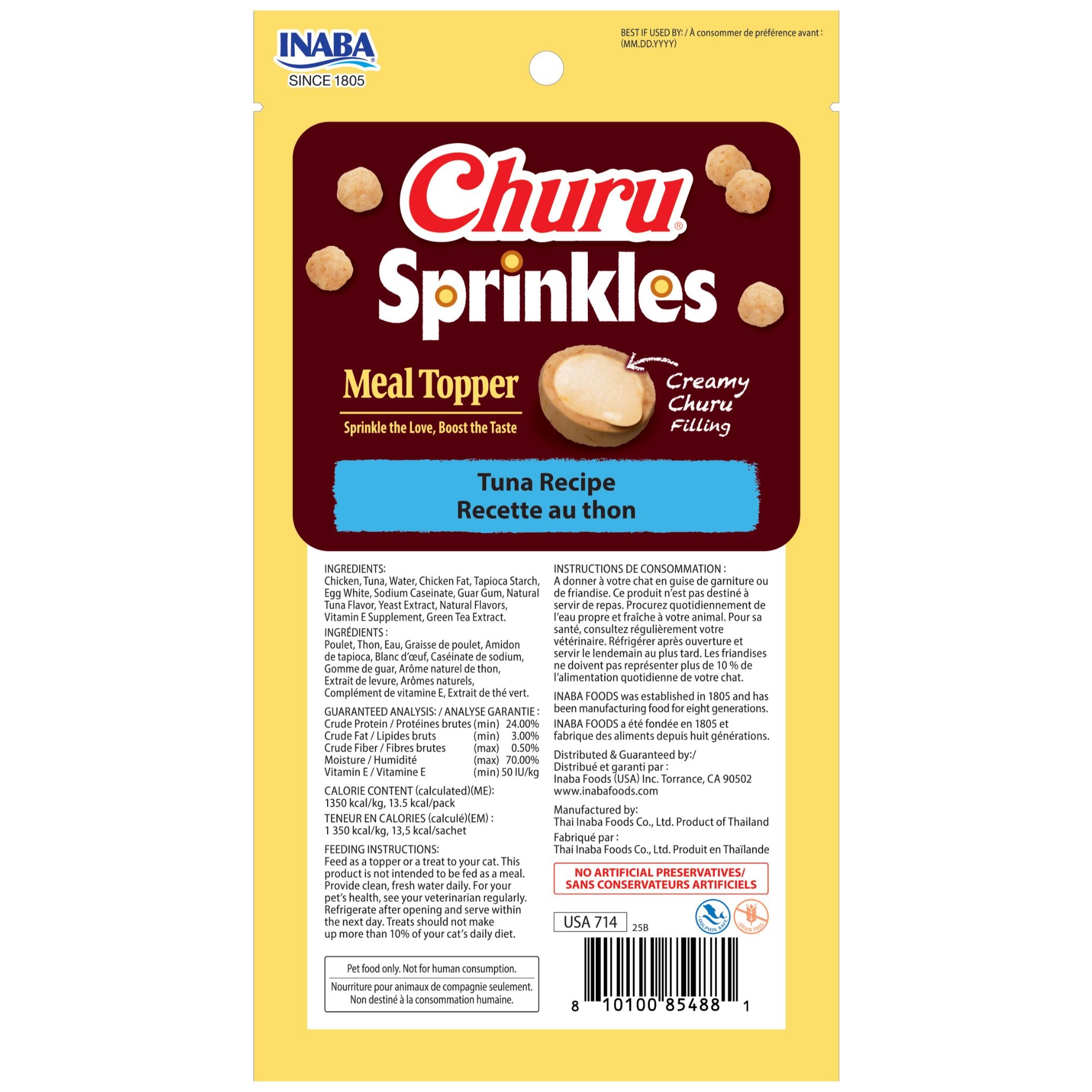 INABA Cat Churu Sprinkles Tuna 30g