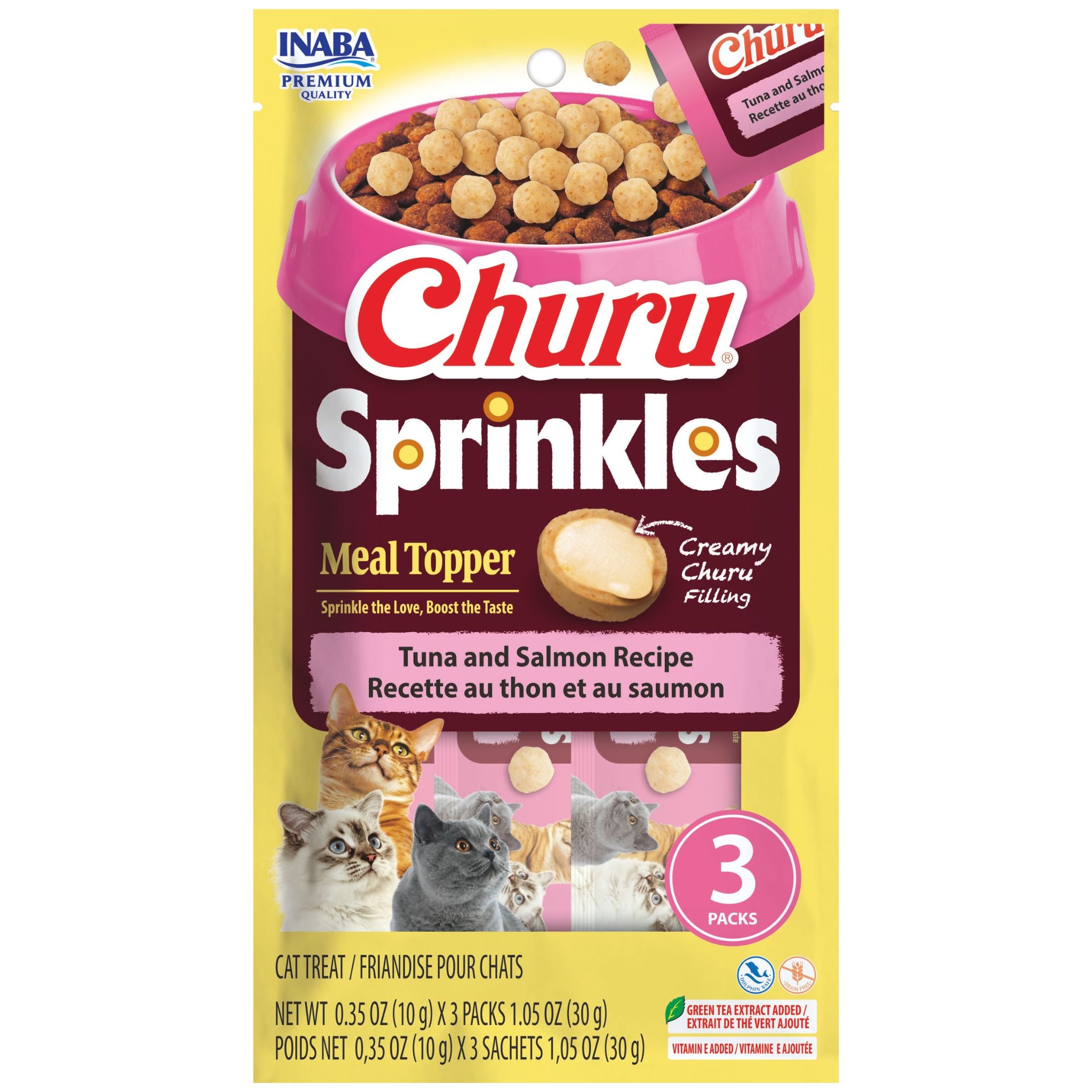 INABA Cat Churu Sprinkles Tuna And Salmon 30g