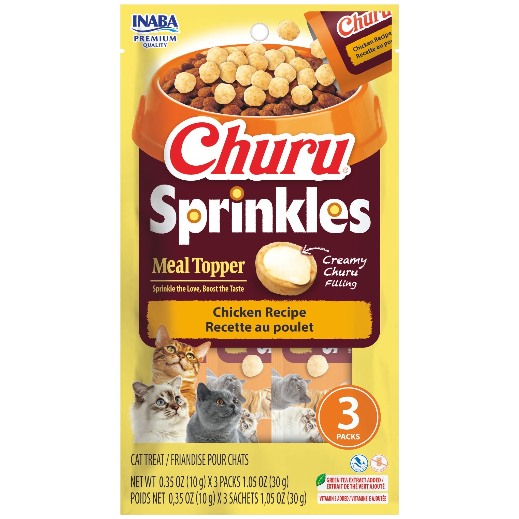 INABA Cat Churu Sprinkles Chicken 30g