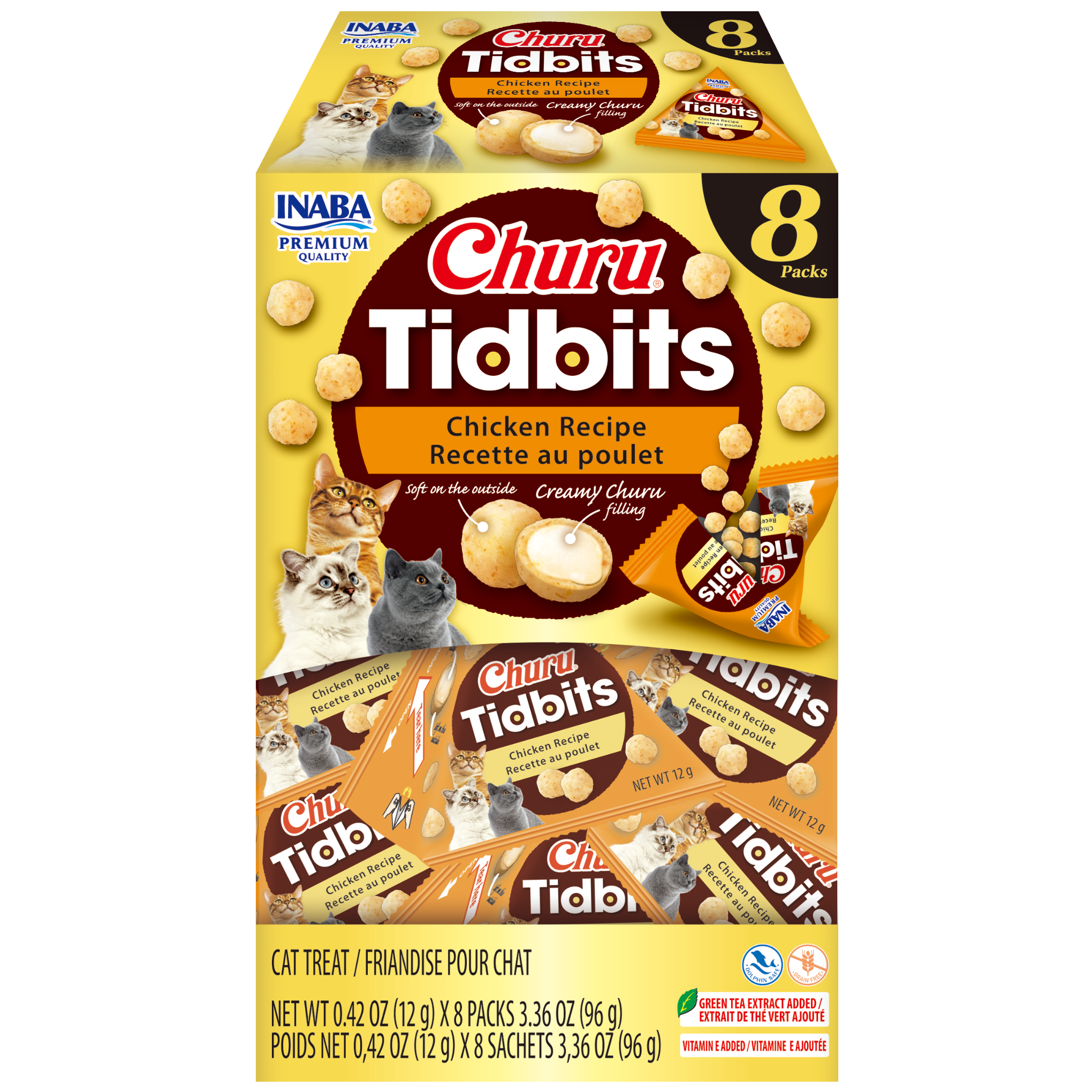 INABA Cat Churu Tidbits Chicken 96g