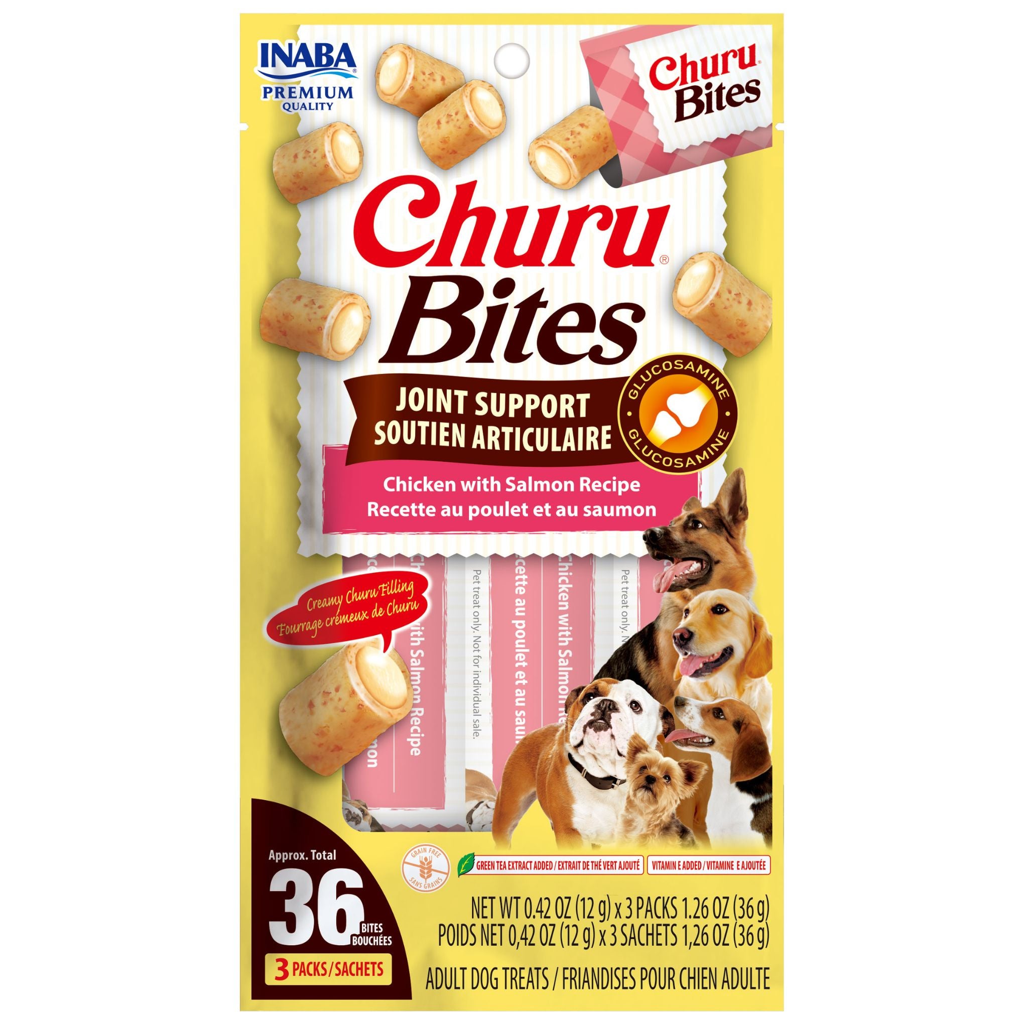 INABA Dog Chicken with Salmon Joint Support 30g