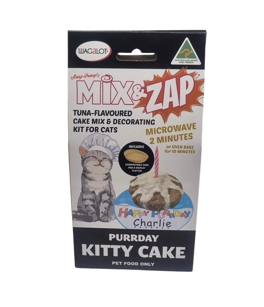 Wagalot Kitty Mix and Zap Cake
