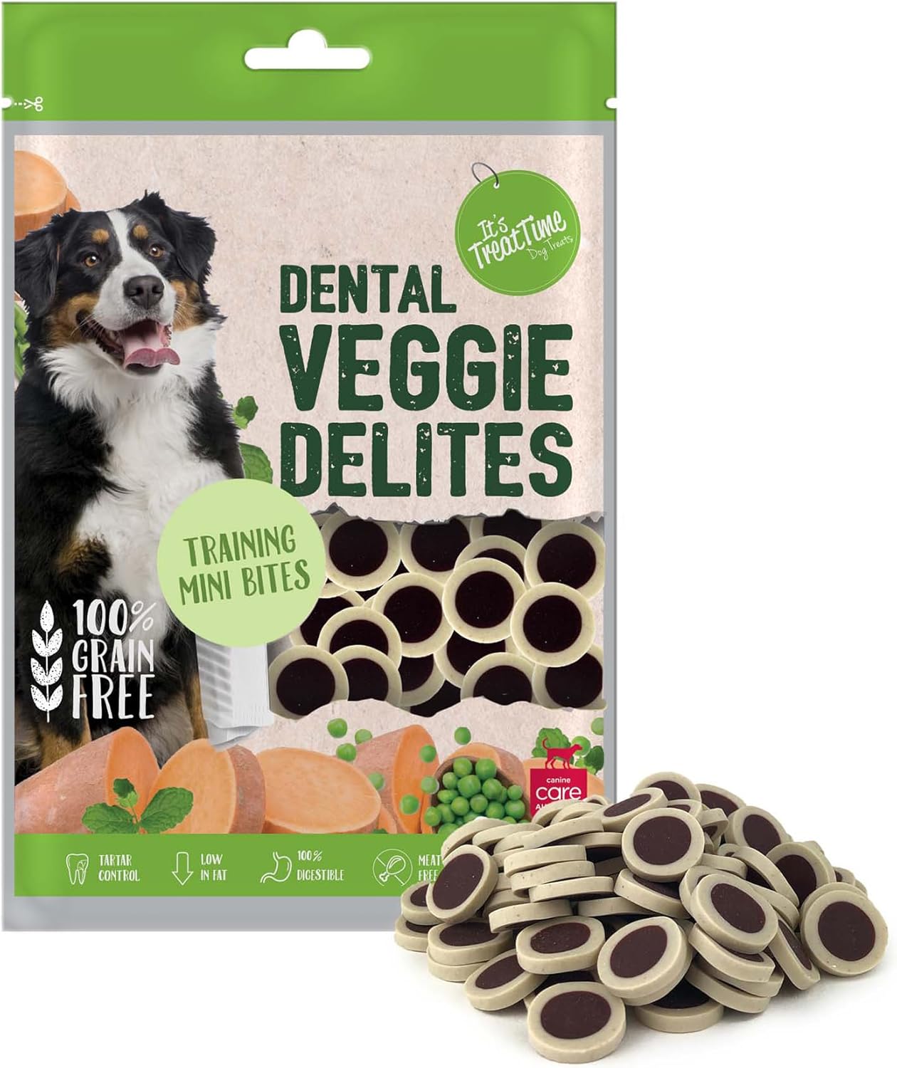 It's Treat Time Veggie Delights Training Mini Bites 100g