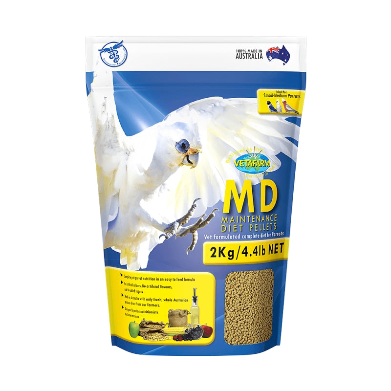 Vetafarm Parrot Pellet Md