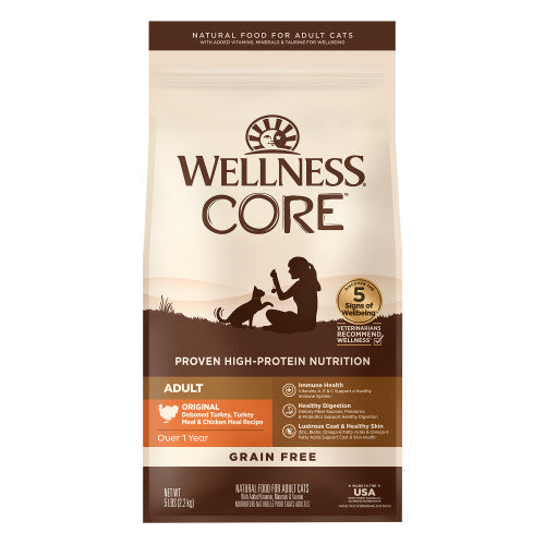 Wellness Cat Dry Core Adult Original Turkey Chicken 2.3kg