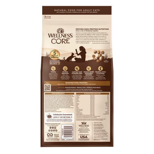 Wellness Cat Dry Core Adult Original Turkey Chicken 2.3kg