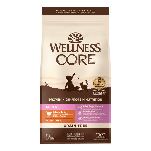 Wellness Cat Dry Core Kitten Turkey Chicken 2.3kg