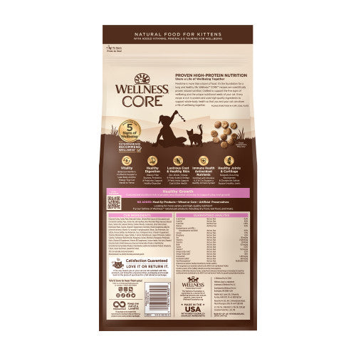 Wellness Cat Dry Core Kitten Turkey Chicken 2.3kg