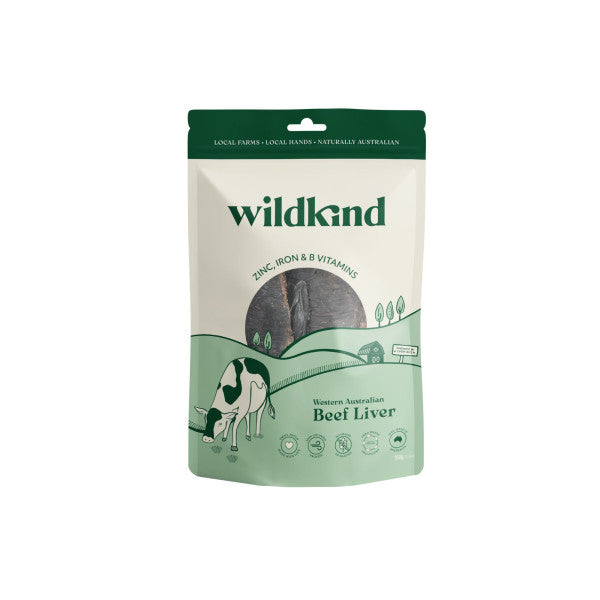 Wildkind Dog Treat Great Southern Beef Liver 150g