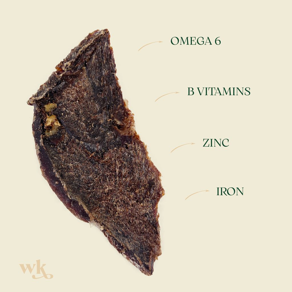 Wildkind Dog Treat Great Southern Roo Jerky 100g