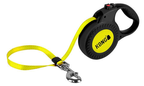 Kong Reflect Retractable Leash Black