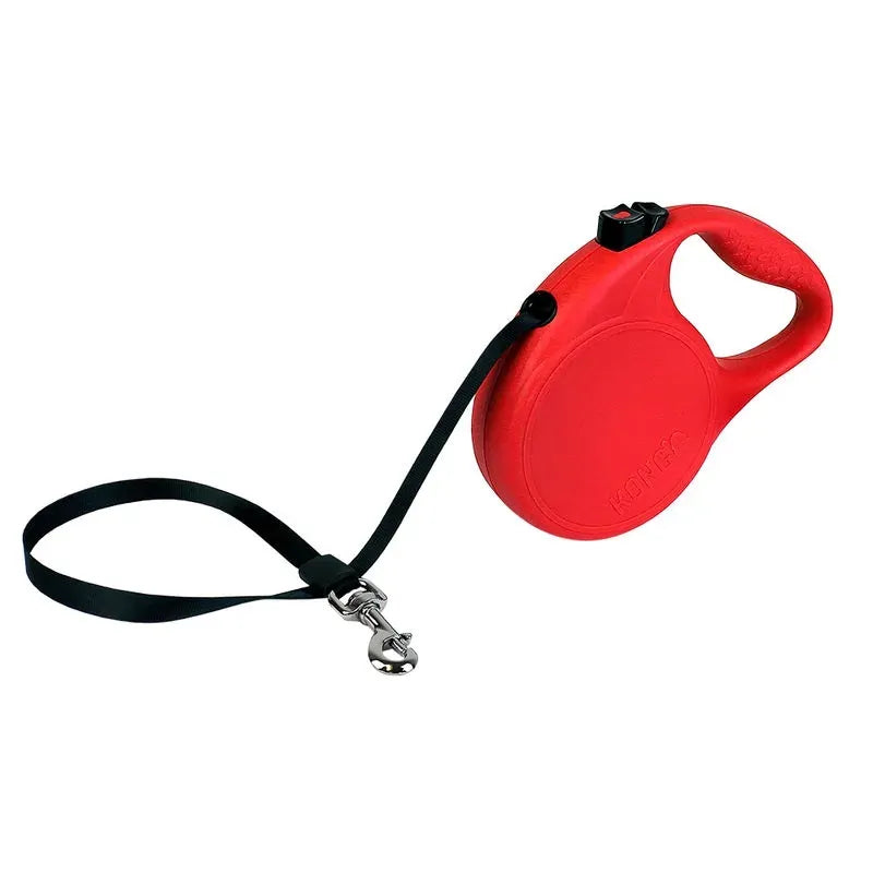 Kong Trail Retractable Leash Red